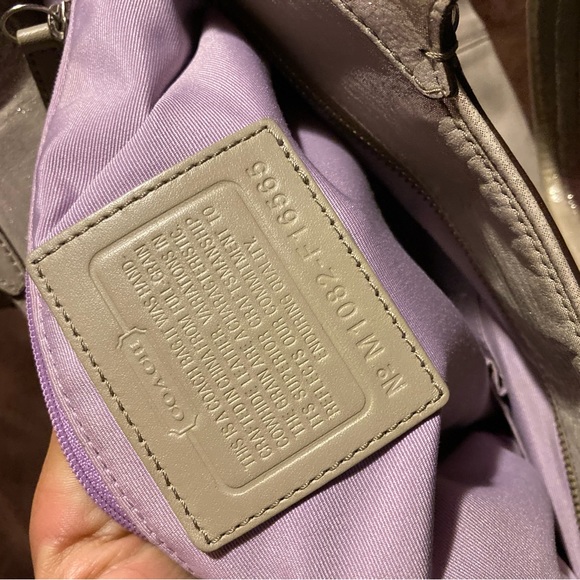 Coach silver bag - Picture 6 of 6